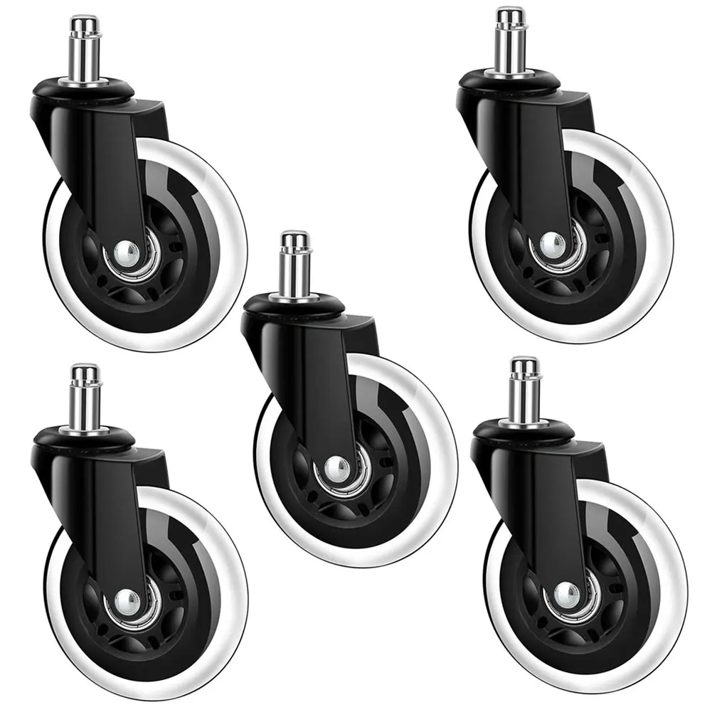 5PCS Chair Wheels Castors Swivel Caster Office Chiar Replacement 3inch Heavy Duty Quiet Floor Protection Furniture Hardware
5PCS Chair Wheels Castors Swivel Caster Office Chiar Replacement 3inch Heavy Duty Quiet Floor Protection Furniture Hardware