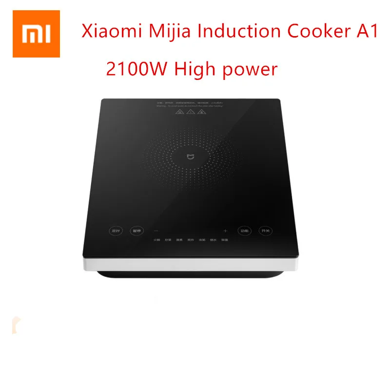 Новая индукционная плита Xiaomi Mijia A1 2100 Вт, мощная электрическая плита с точным управлением, креативная варочная панель
Новая индукционная плита Xiaomi Mijia A1 2100 Вт, мощная электрическая плита с точным управлением, креативная варочная панель