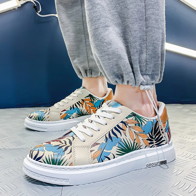 Shoes Men 2021 Summer New Trend All-match Men's Shoes Fashion Printed Sneakers Personalized Printing
Shoes Men 2021 Summer New Trend All-match Men's Shoes Fashion Printed Sneakers Personalized Printing