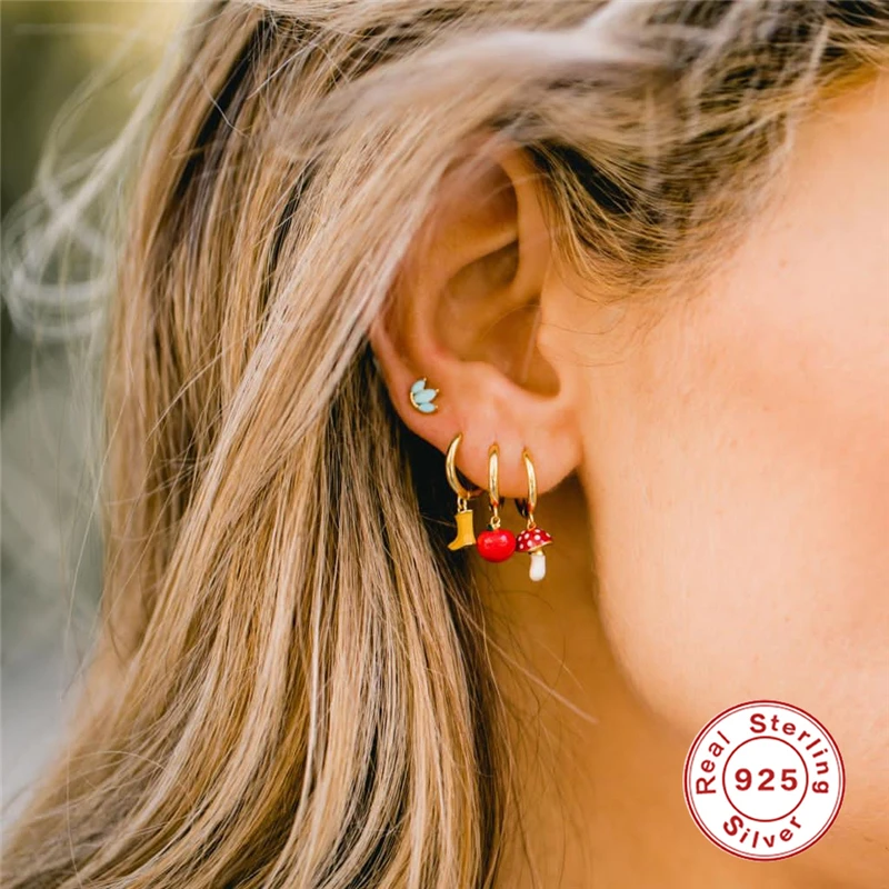 2021 Trend Cute Dripping Oil Earring 925 Sterling Silver Korean INS Fruits Hoop Earrings Aros Papaya Aros Fresa Summer Jewerly
2021 Trend Cute Dripping Oil Earring 925 Sterling Silver Korean INS Fruits Hoop Earrings Aros Papaya Aros Fresa Summer Jewerly