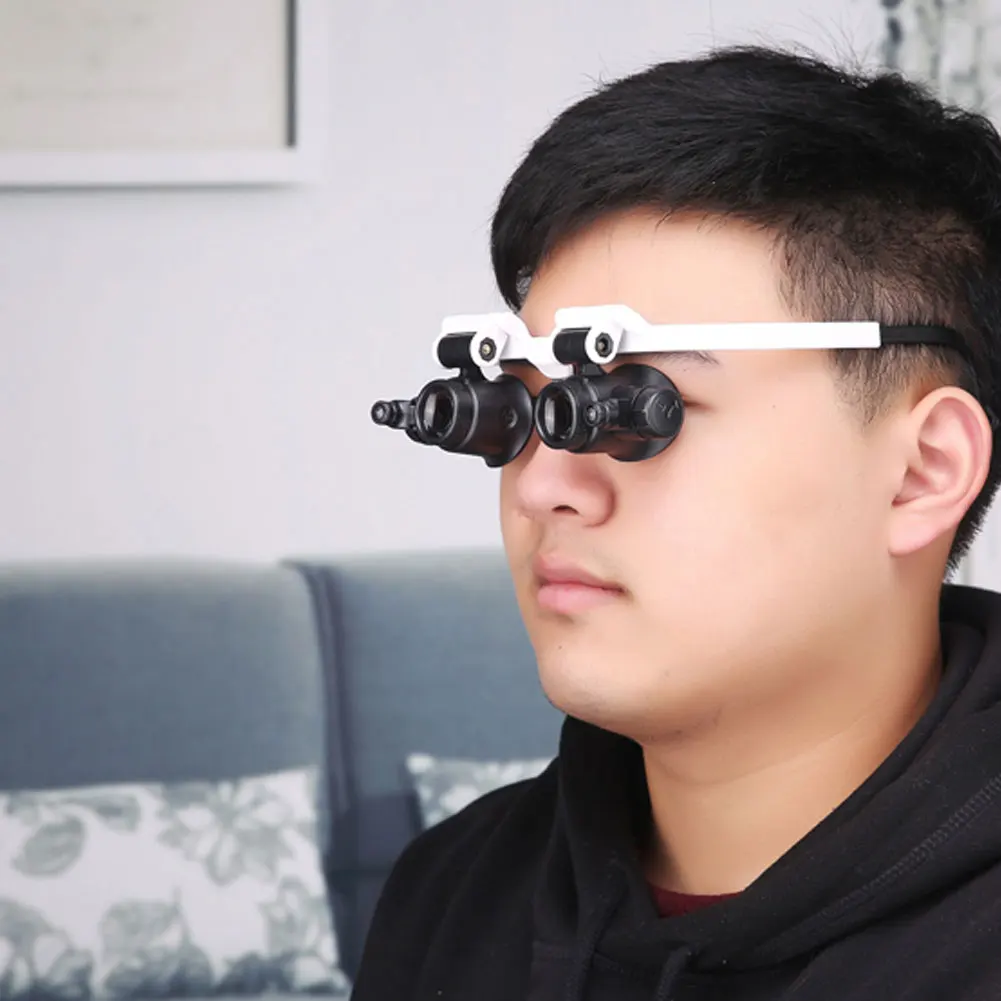 8X/15X/23X Jeweler Watchmaker Magnifying Glasses Magnifying Headband Glasses Magnifying Glasses LED Light Repair
8X/15X/23X Jeweler Watchmaker Magnifying Glasses Magnifying Headband Glasses Magnifying Glasses LED Light Repair