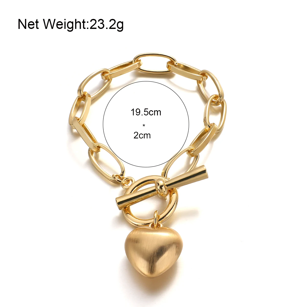 ALLYES Wire Drawing Love Heart Charm Bracelets for Women Simple Chain Bracelet Bangle Female Jewelry Couple Gifts
ALLYES Wire Drawing Love Heart Charm Bracelets for Women Simple Chain Bracelet Bangle Female Jewelry Couple Gifts
