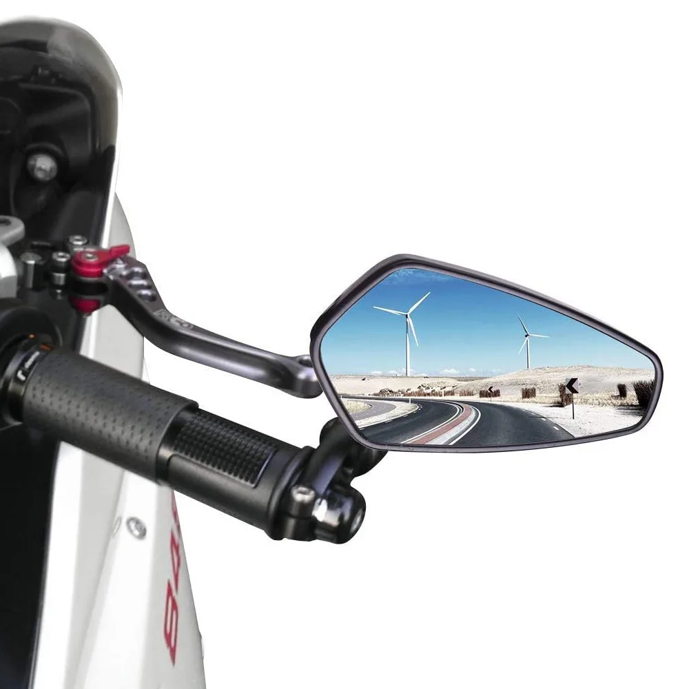 1pair Motorcycle Rear View Mirrors Universal Motorbike Aluminum Alloy 7/8" 22mm Bar End Side Rearview Mirror
1pair Motorcycle Rear View Mirrors Universal Motorbike Aluminum Alloy 7/8" 22mm Bar End Side Rearview Mirror