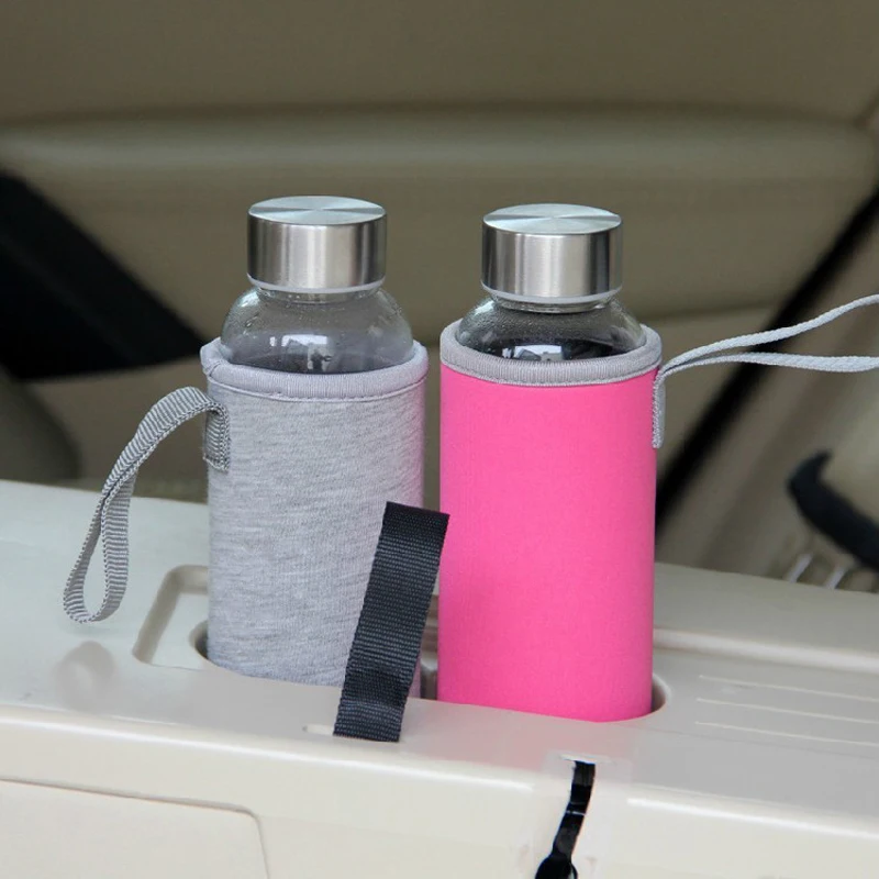 UPORS Glass Water Bottle 280ml/360ml/550ml Sport Bottle with Stainless Steel Lid and Protective Bag BPA Free Travel Drink Bottle
UPORS Glass Water Bottle 280ml/360ml/550ml Sport Bottle with Stainless Steel Lid and Protective Bag BPA Free Travel Drink Bottle