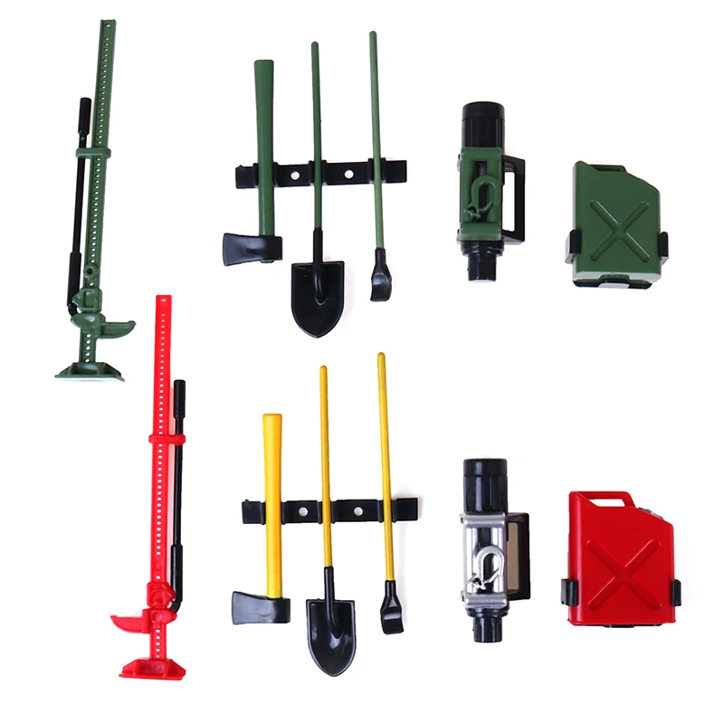 6 шт. 1/10 масштаб пластиковые аксессуары инструменты для D90 RC Rock Crawler Truck Remote Control Toy Accessories
6 шт. 1/10 масштаб пластиковые аксессуары инструменты для D90 RC Rock Crawler Truck Remote Control Toy Accessories