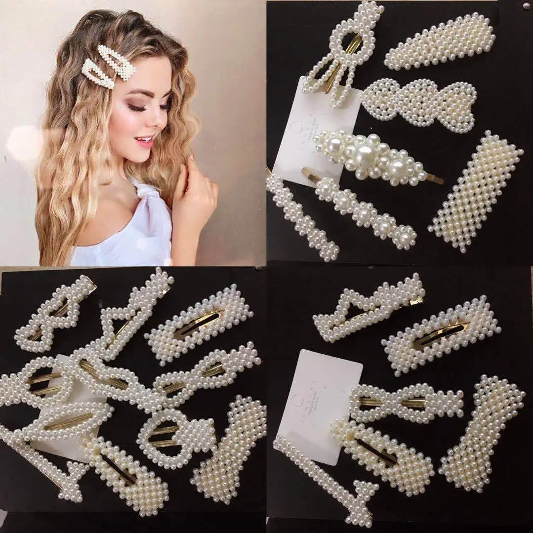 1PC Women Girls Elegant Full Pearls Geometric Hair Clips Sweet Hair Ornament Hairpin Barrette Headband Hair Accessories
1PC Women Girls Elegant Full Pearls Geometric Hair Clips Sweet Hair Ornament Hairpin Barrette Headband Hair Accessories