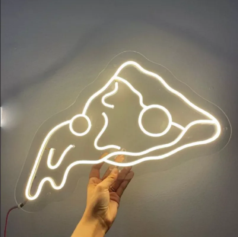 Custom Pizza Led Flex Transparent Acrylic Neon Sign Light Decor Wall Hanging for Home Room Kitchen Restaurant Sale Shop Decor
Custom Pizza Led Flex Transparent Acrylic Neon Sign Light Decor Wall Hanging for Home Room Kitchen Restaurant Sale Shop Decor