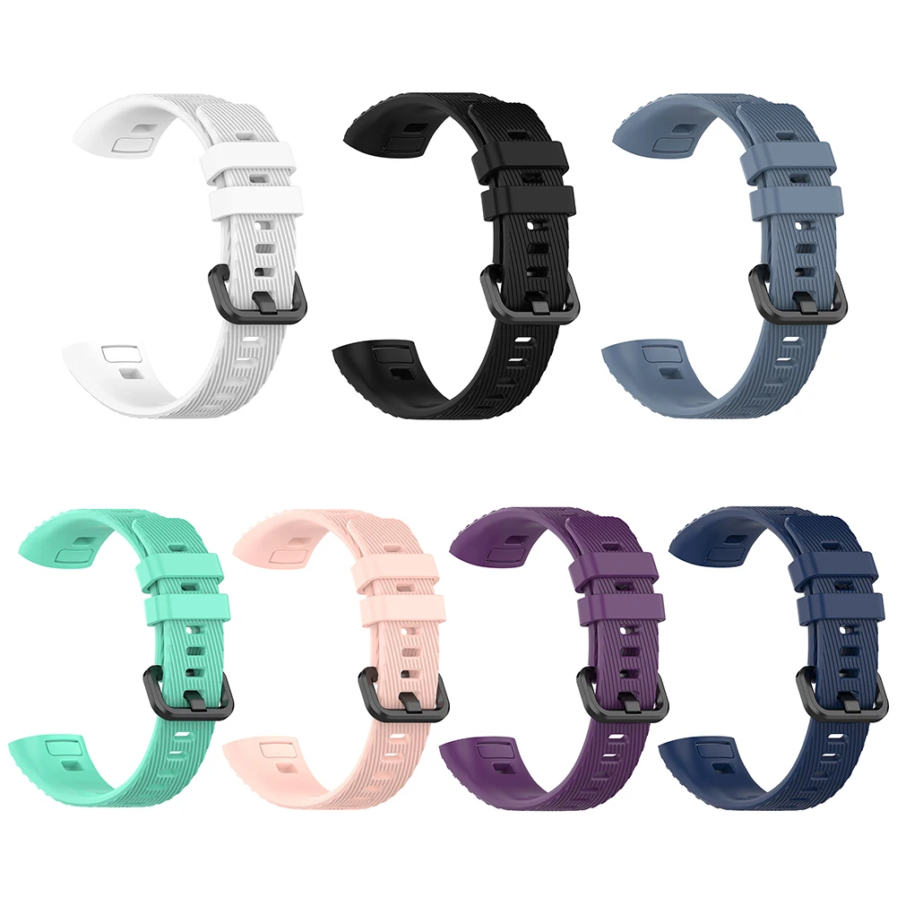 Силиконовый ремешок для наручных часов с пряжкой Для Huawei Band 4 Pro TER-B29S
Силиконовый ремешок для наручных часов с пряжкой Для Huawei Band 4 Pro TER-B29S