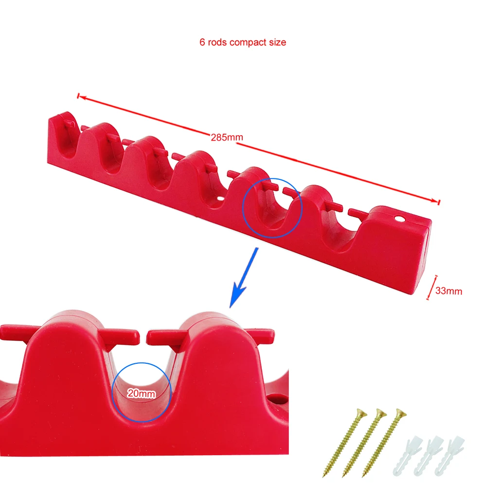 Rubber 6 Rods Rack Fishing Pole Holder Rod Holders Display Racks Fixing Rack Wall Mounted Rod Collection Rack Storage Combos
Rubber 6 Rods Rack Fishing Pole Holder Rod Holders Display Racks Fixing Rack Wall Mounted Rod Collection Rack Storage Combos