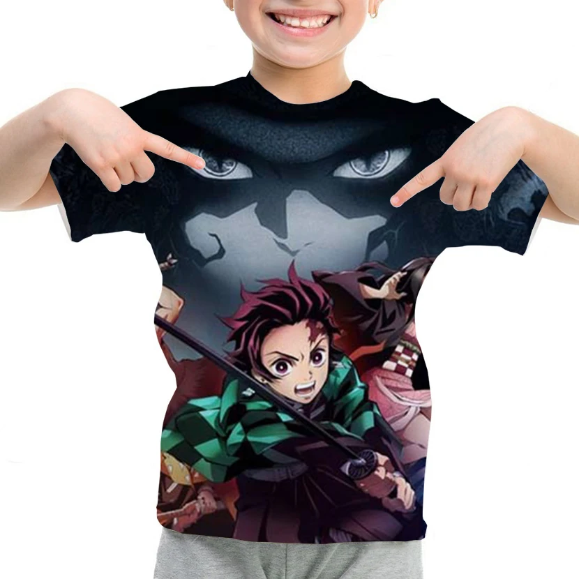 Kimetsu No Yaiba Anime Demon Blade T Shirt Kids Funny Cartoon Boys/girls Tshirt Summer Tops Graphic Boys Clothes Casual Children
Kimetsu No Yaiba Anime Demon Blade T Shirt Kids Funny Cartoon Boys/girls Tshirt Summer Tops Graphic Boys Clothes Casual Children