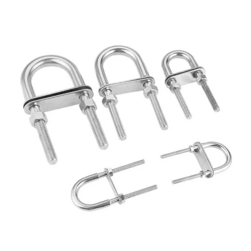 304 Stainless Steel Marine Rope Rigging Bow Stern Eye U-bolt Yacht Boat Hardware Wholesale Dropshipping
304 Stainless Steel Marine Rope Rigging Bow Stern Eye U-bolt Yacht Boat Hardware Wholesale Dropshipping