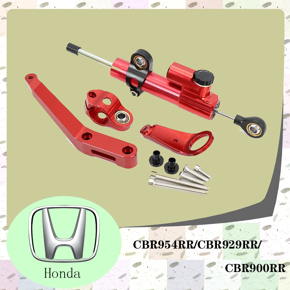 2002 2003 Motorcycle Steering Stabilize Damper Mounting Bracket Kit For Honda CBR954RR CBR 954 RR
2002 2003 Motorcycle Steering Stabilize Damper Mounting Bracket Kit For Honda CBR954RR CBR 954 RR