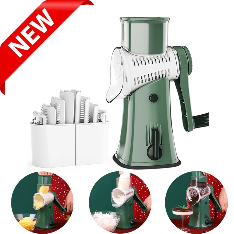 Newest Vegetable Cutter Slicer With 5 Set Blades Potato Carrot Slicing Thick Wire Wavy Grinding Garlic Cheese Chopper Kitchen
Newest Vegetable Cutter Slicer With 5 Set Blades Potato Carrot Slicing Thick Wire Wavy Grinding Garlic Cheese Chopper Kitchen