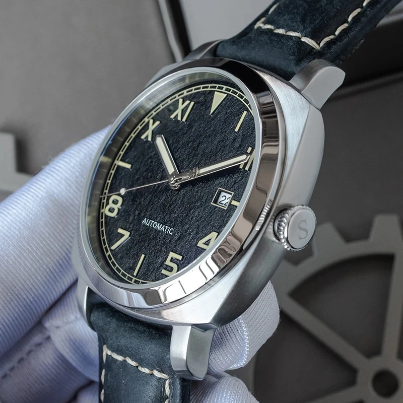 Japan NH35A Movement SUGESS Mechanical Watch Classic Square Case Automatic Luminous Clock For Man Date Display 10Bar Waterproof
Japan NH35A Movement SUGESS Mechanical Watch Classic Square Case Automatic Luminous Clock For Man Date Display 10Bar Waterproof