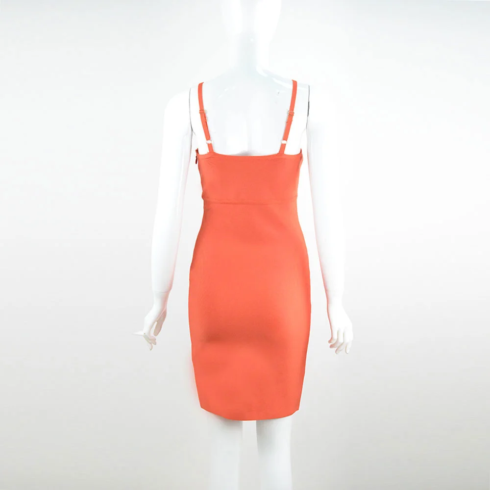 New Women Summer Ladies Sexy Sleeveless Hollow Out Orange Mini Bodycon Bandage Dress 2021 Elegant Evening Party Club Dress
New Women Summer Ladies Sexy Sleeveless Hollow Out Orange Mini Bodycon Bandage Dress 2021 Elegant Evening Party Club Dress