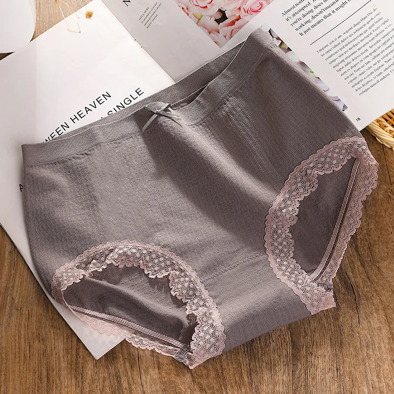 Soft Breathable Briefs Seamless Winter Cotton Panties Mid Waist Underwear Women's Lingerie Sexy Lace Underpants Female Intimates
Soft Breathable Briefs Seamless Winter Cotton Panties Mid Waist Underwear Women's Lingerie Sexy Lace Underpants Female Intimates