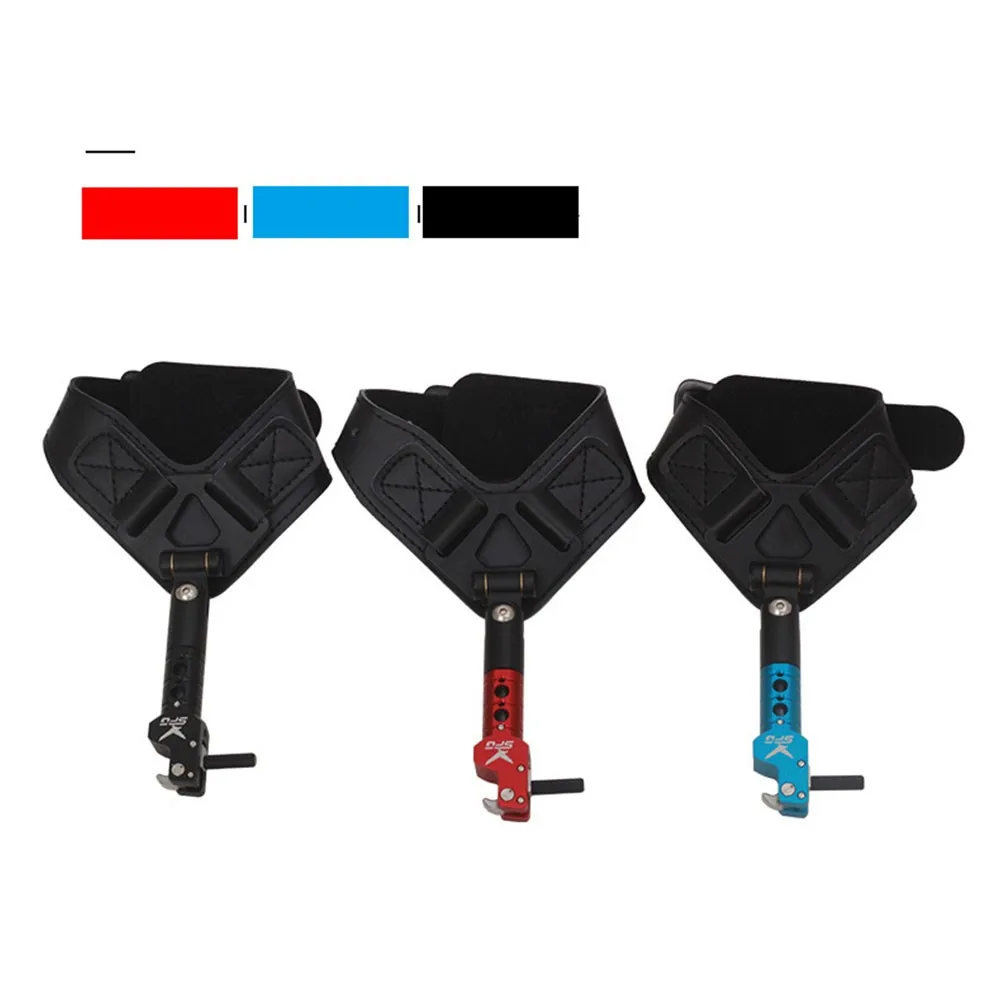 Metal Leather Black/Red/Blue Archery Wrist Release Aids Adjustable Caliper Trigger Strap Compound Bow Hunting Archery Bow Accs
Metal Leather Black/Red/Blue Archery Wrist Release Aids Adjustable Caliper Trigger Strap Compound Bow Hunting Archery Bow Accs