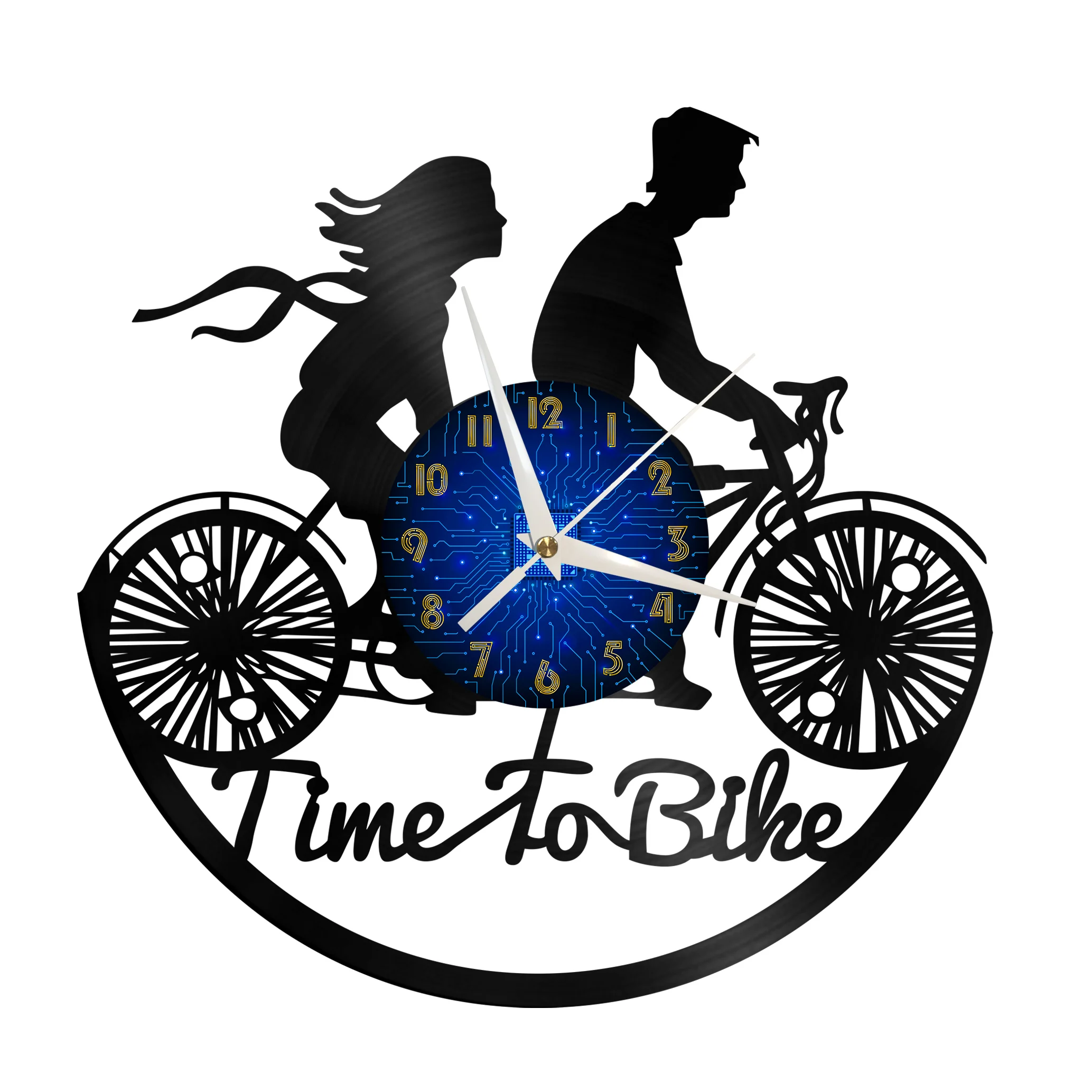 Time To Bike Modern Design Home Decor Creativity 12 Inch Vinyl Record Wall Clock LED Wall Decoration Clocks Gifts for couples
Time To Bike Modern Design Home Decor Creativity 12 Inch Vinyl Record Wall Clock LED Wall Decoration Clocks Gifts for couples