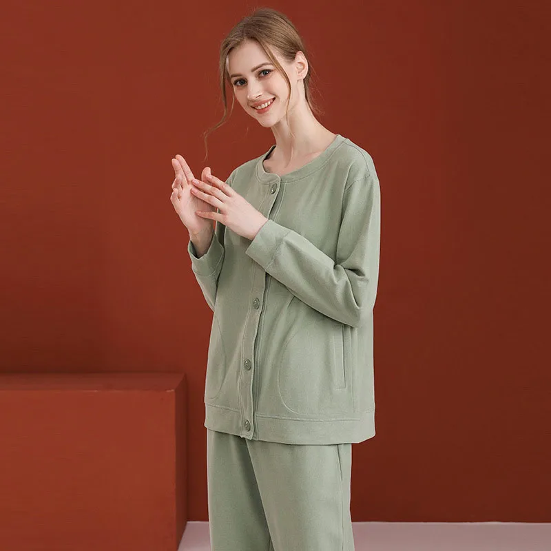 Thicken Pajamas For Couples 2 Piece Set Winter Warm Double-Sided Velvet Sleepwear Women's Homewear Long Sleeve Home Clothes Sets
Thicken Pajamas For Couples 2 Piece Set Winter Warm Double-Sided Velvet Sleepwear Women's Homewear Long Sleeve Home Clothes Sets