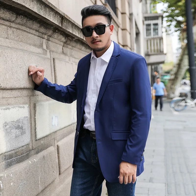 XL-8XL мужской блейзер в Корейском стиле, костюмная куртка, серые, синие мужские блейзеры, мужской костюм, пальто, рабочая уличная одежда для му... 
XL-8XL мужской блейзер в Корейском стиле, костюмная куртка, серые, синие мужские блейзеры, мужской костюм, пальто, рабочая уличная одежда для му...