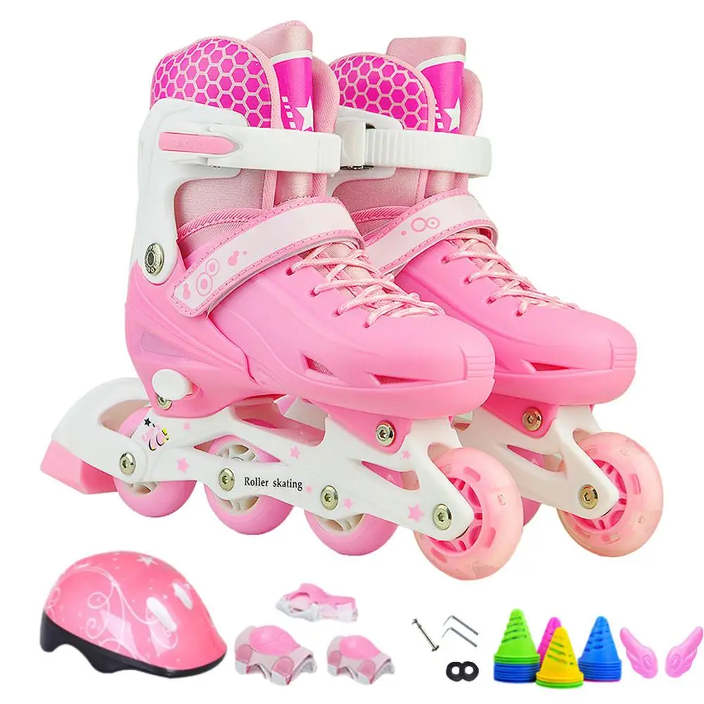 Роликовые коньки для начинающих, регулируемые роликовые коньки, подарок для детей, тренировочные коньки с 8 осветительными колесами, ролико...
Роликовые коньки для начинающих, регулируемые роликовые коньки, подарок для детей, тренировочные коньки с 8 осветительными колесами, ролико...