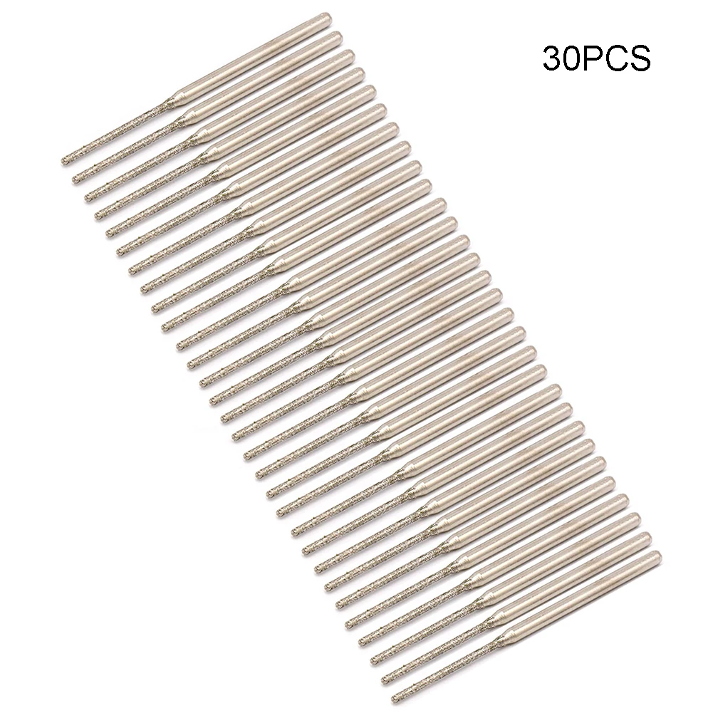 30Pcs Diamond Drill Bits 1.2mm Diamond Core Drill Bits Hole Saw Solid Bit
30Pcs Diamond Drill Bits 1.2mm Diamond Core Drill Bits Hole Saw Solid Bit