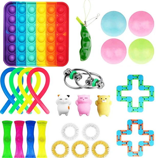 Fidget Toys Set Anti Stress Box Strings Marble Relief Gift Adults Children Poppit Antis-tress Poppit Relief Figet Toy #c
Fidget Toys Set Anti Stress Box Strings Marble Relief Gift Adults Children Poppit Antis-tress Poppit Relief Figet Toy #c