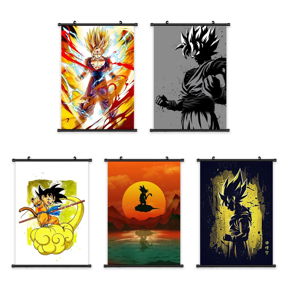 Japanese Anime Print Canvas Dragon Ball Poster Home Decoration Goku Mural Wall Artwork Picture Plastic Scroll Hanging Painting
Japanese Anime Print Canvas Dragon Ball Poster Home Decoration Goku Mural Wall Artwork Picture Plastic Scroll Hanging Painting