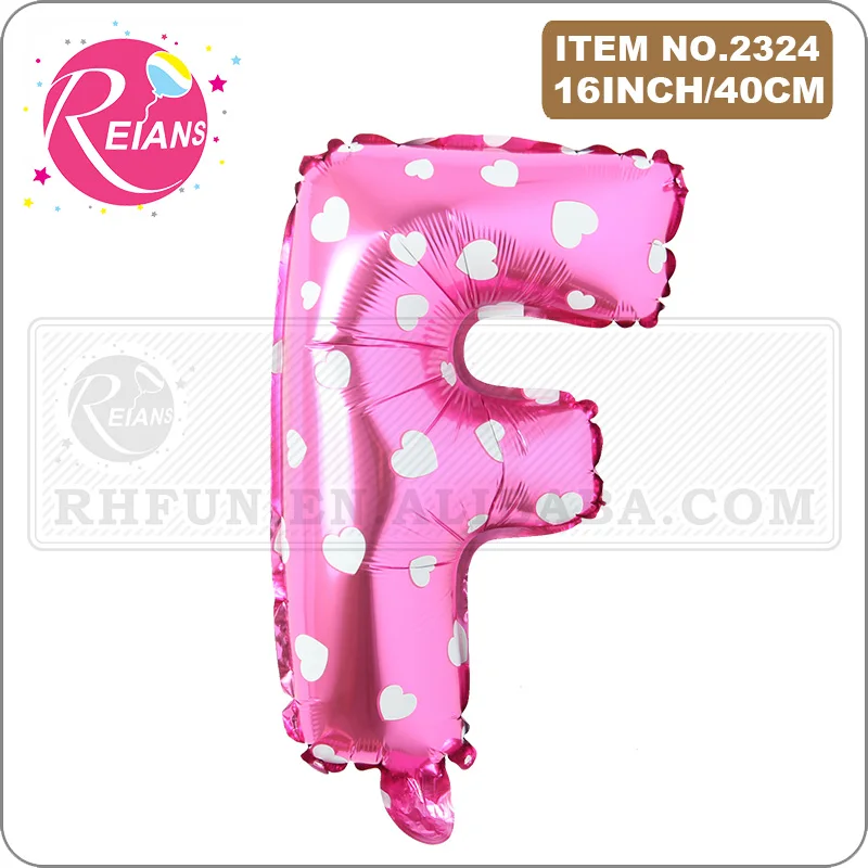 Фольгированный воздушный шар буква 16 дюймов REIANS
Фольгированный воздушный шар буква 16 дюймов REIANS
