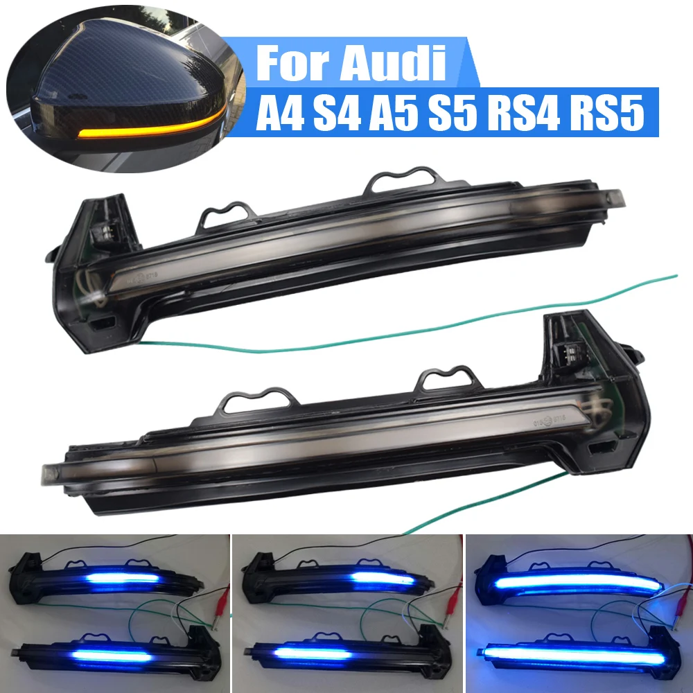 1 Set For Audi RS4 RS5 2018-2019 Dynamic Turn Signal Light LED Rearview Side Mirror Light Sequential Blinker Indicator Light
1 Set For Audi RS4 RS5 2018-2019 Dynamic Turn Signal Light LED Rearview Side Mirror Light Sequential Blinker Indicator Light