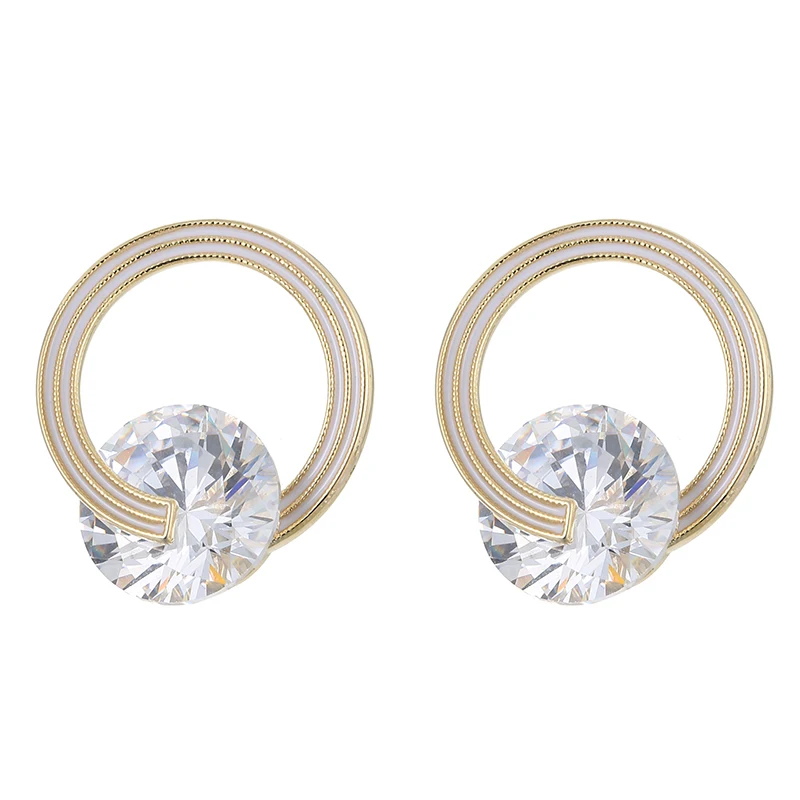 Luxury Shiny Crystal CZ Zircon 925 Sterling Silver Stud Earrings for Women 2021 TRENDY
Luxury Shiny Crystal CZ Zircon 925 Sterling Silver Stud Earrings for Women 2021 TRENDY