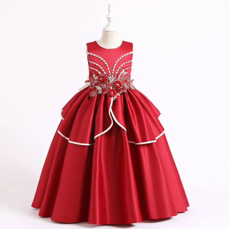 Girls Dress Summer Clothes Embroidery Kids Dress For Girls Wedding Party Princess Dress Children Clothing vestidos 8 10 14 Years
Girls Dress Summer Clothes Embroidery Kids Dress For Girls Wedding Party Princess Dress Children Clothing vestidos 8 10 14 Years