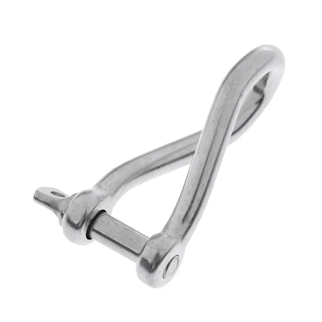 1 Pcs 8mm Yacht Boat Twisted Anchor Shackle Corrosion Resistance 316 Stainless Steel
1 Pcs 8mm Yacht Boat Twisted Anchor Shackle Corrosion Resistance 316 Stainless Steel