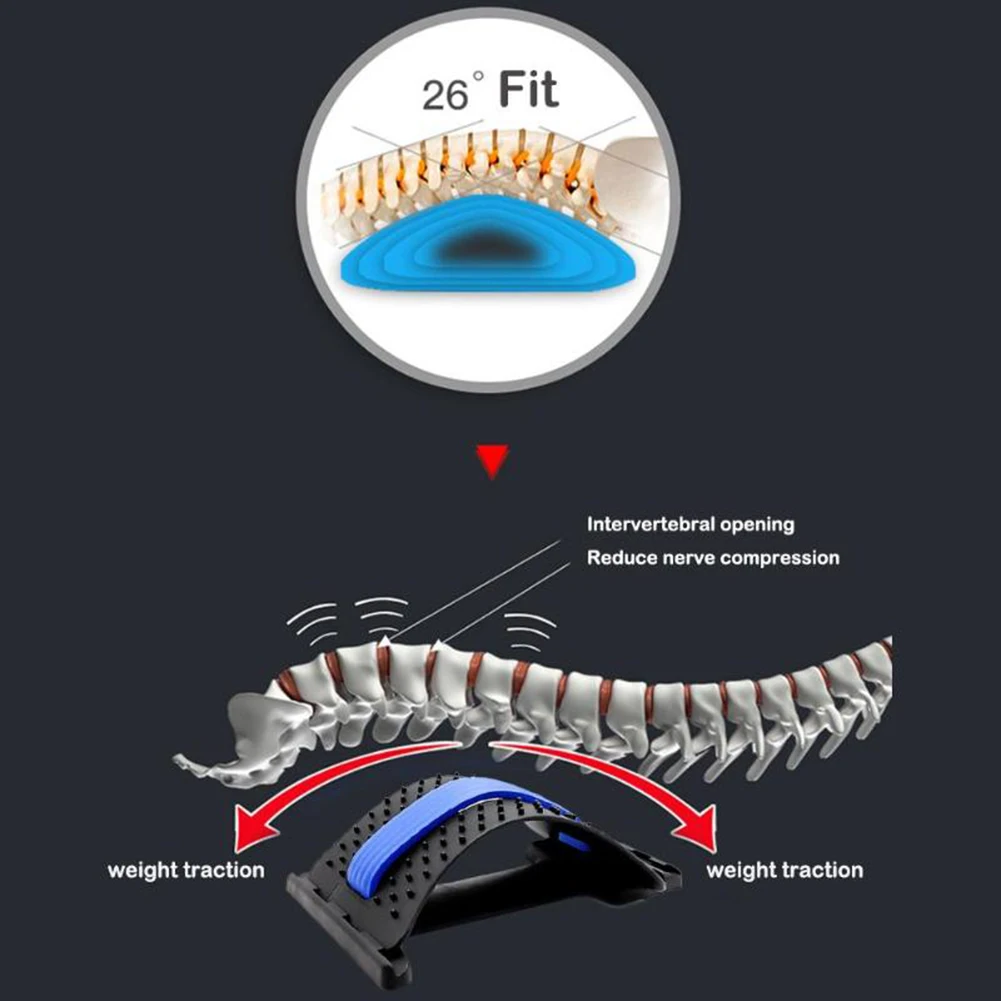 Back Massager Stretcher Equipment Massage Tools Massageador Magic Stretch Fitness Lumbar Support Relaxation Spine Pain Relief
Back Massager Stretcher Equipment Massage Tools Massageador Magic Stretch Fitness Lumbar Support Relaxation Spine Pain Relief