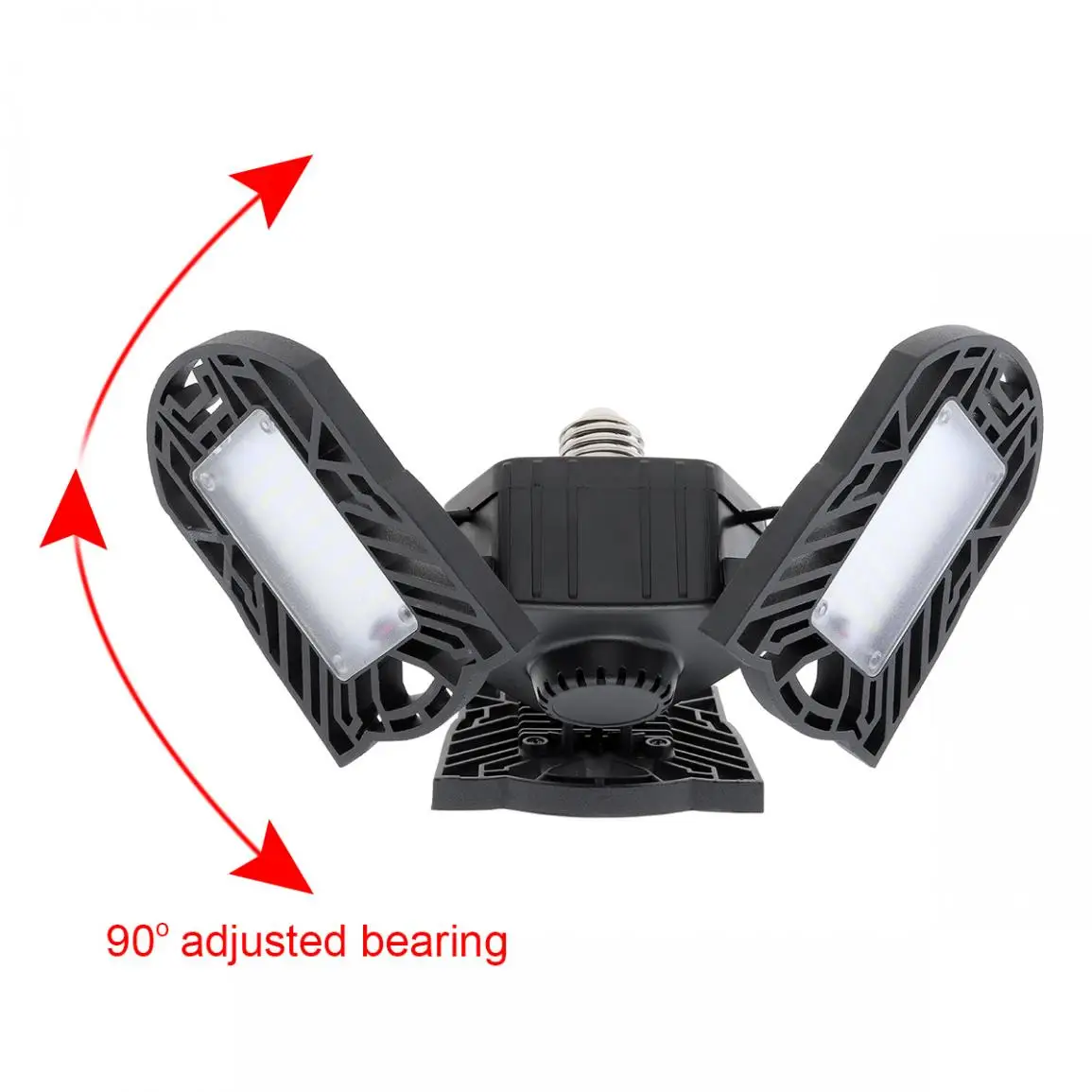 60W 6000LM E27 Radar Induction Deformable Garage Light Super Bright High Efficiency Industrial Lighting for Warehouses / Parking
60W 6000LM E27 Radar Induction Deformable Garage Light Super Bright High Efficiency Industrial Lighting for Warehouses / Parking