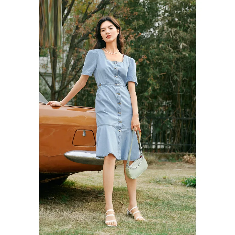 Summer Dress Female Solid Casual Women's Dresses Patchwork Button Woman Beach Dress Short Sleeve Ruffles Summer Dress Woman 2021
Summer Dress Female Solid Casual Women's Dresses Patchwork Button Woman Beach Dress Short Sleeve Ruffles Summer Dress Woman 2021