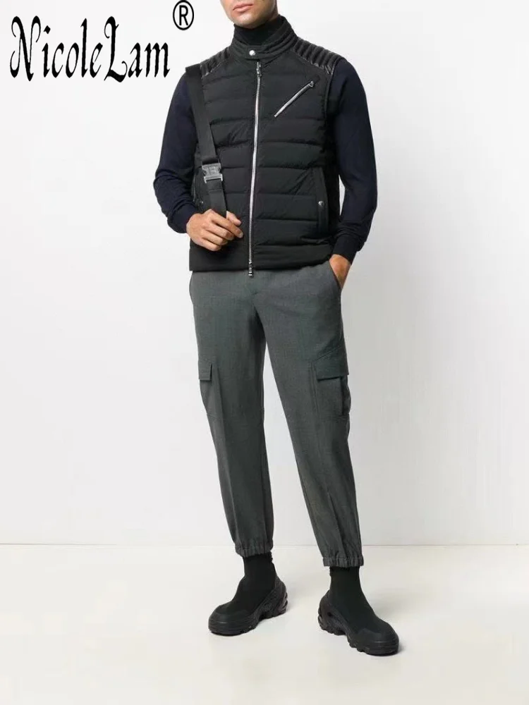 2021 роскошный мужской черный жилет с логотипом спереди, мужские куртки, мужская куртка, зимние мужские жилеты, пальто, мужская куртка
2021 роскошный мужской черный жилет с логотипом спереди, мужские куртки, мужская куртка, зимние мужские жилеты, пальто, мужская куртка