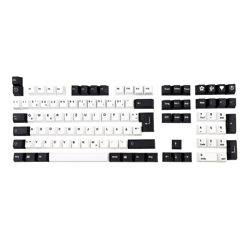 109 Keys Thick PBT Dye Subbed Keycaps de ISO Layout Cherry Profile for MX Switches Mechanical Gaming Keyboard Keycap
109 Keys Thick PBT Dye Subbed Keycaps de ISO Layout Cherry Profile for MX Switches Mechanical Gaming Keyboard Keycap