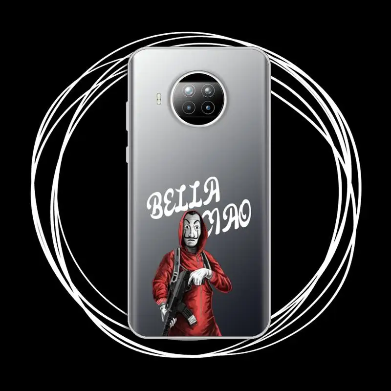 Money Heist Phone Case Transparent for Xiaomi mi Redmi note 10 t 8 9 pro lite 11 Samsung S 8 9 10 20 plus ultra
Money Heist Phone Case Transparent for Xiaomi mi Redmi note 10 t 8 9 pro lite 11 Samsung S 8 9 10 20 plus ultra