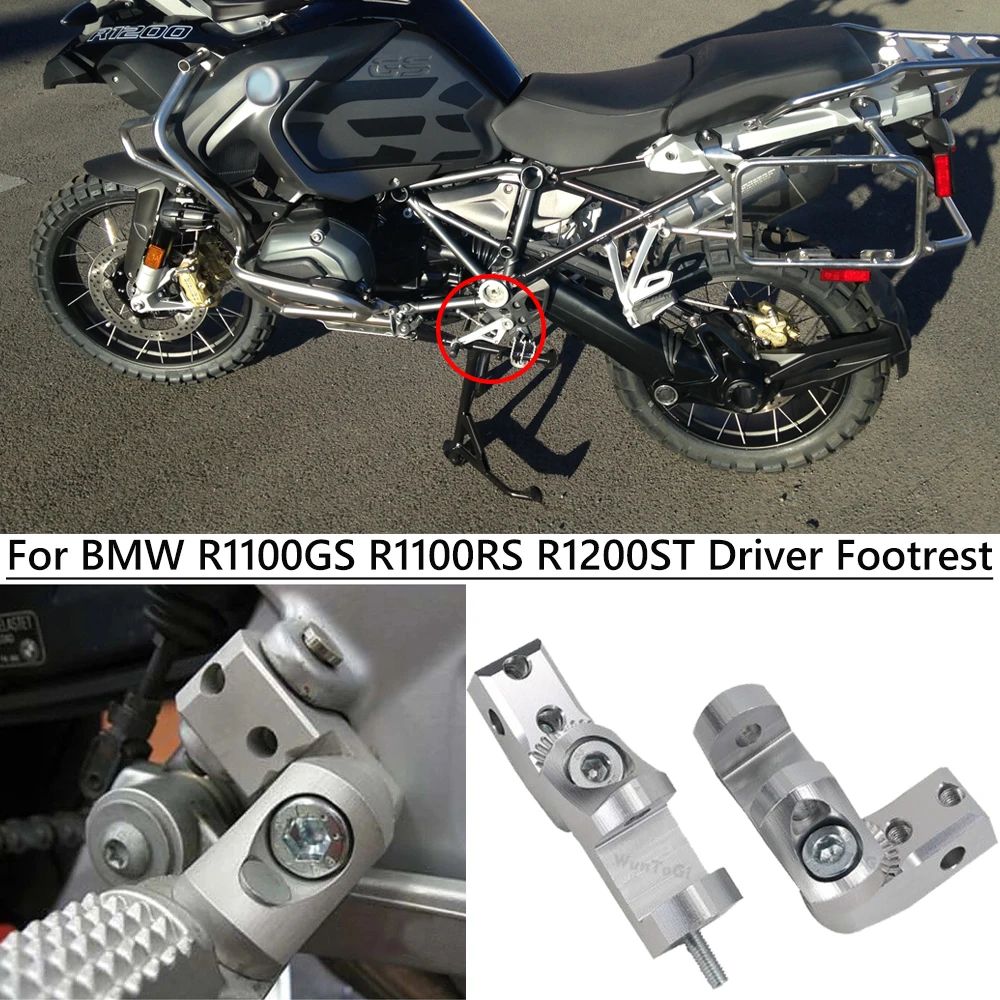 For BMW R1100GS R1100RS R1200ST R 1100 GS RS R 1200 ST Motorcycle Driver Footrest Adjustable Driver Footrest Passenger Lowering
For BMW R1100GS R1100RS R1200ST R 1100 GS RS R 1200 ST Motorcycle Driver Footrest Adjustable Driver Footrest Passenger Lowering