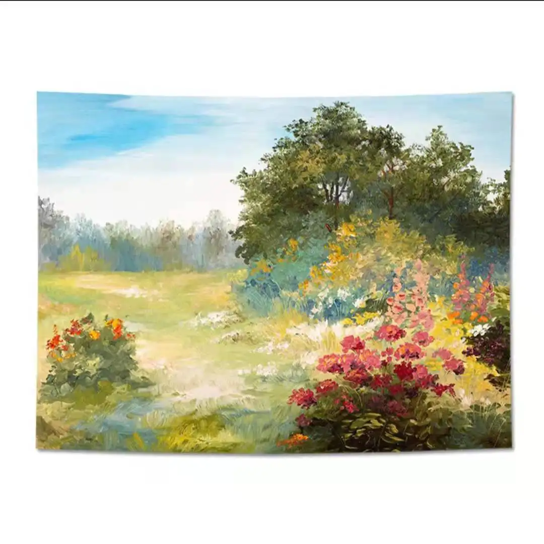 Tapestry Ins Country Oil Painting Witchcraft Bedroom Transformation Landscape Sofa Comfortable Shelter Painting Background Cloth
Tapestry Ins Country Oil Painting Witchcraft Bedroom Transformation Landscape Sofa Comfortable Shelter Painting Background Cloth