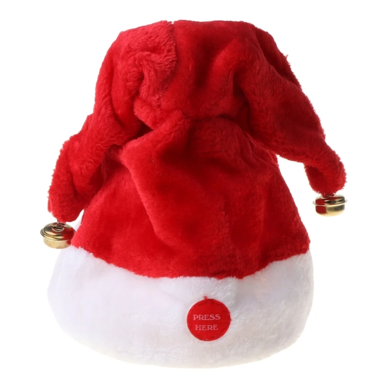 Christmas Hat Electric Musical Sing Dance Swing Cap Xmas Party Decorations for Home
Christmas Hat Electric Musical Sing Dance Swing Cap Xmas Party Decorations for Home