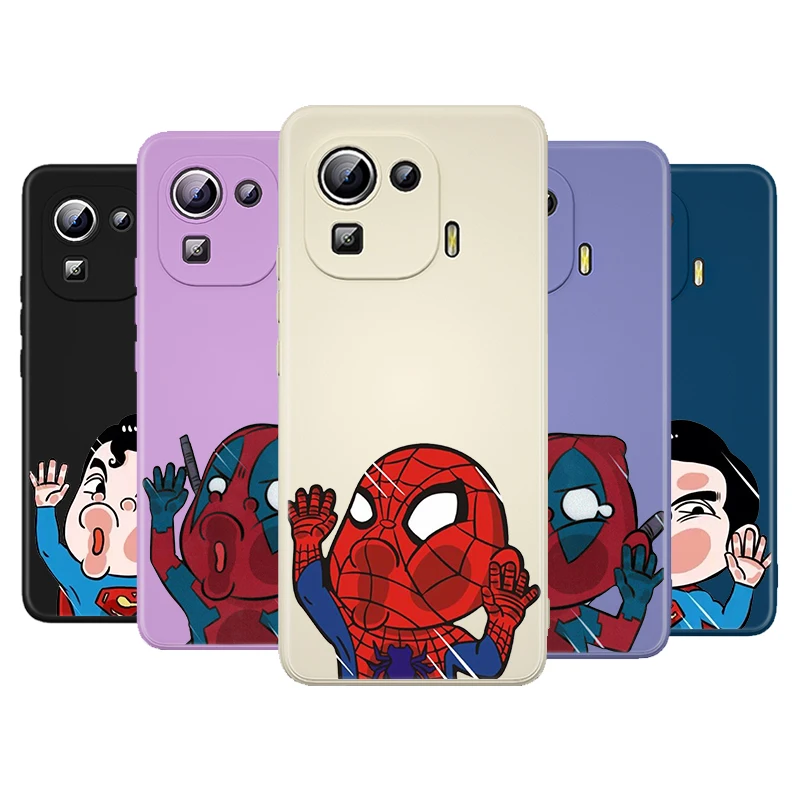 Marvel Cartoon Heros Liquid Silicone Soft Cover For Xiaomi Mi 11 Ultra 11i 11X 10 10T 10S 9 SE Pro Lite Youth Phone Case
Marvel Cartoon Heros Liquid Silicone Soft Cover For Xiaomi Mi 11 Ultra 11i 11X 10 10T 10S 9 SE Pro Lite Youth Phone Case