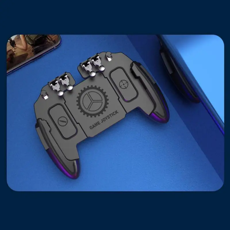 M10 Six Finger Game Controller For PUBG Game Controller Gamepad Trigger Shooting Joystick Holder For IOS Android Game Artifacts
M10 Six Finger Game Controller For PUBG Game Controller Gamepad Trigger Shooting Joystick Holder For IOS Android Game Artifacts