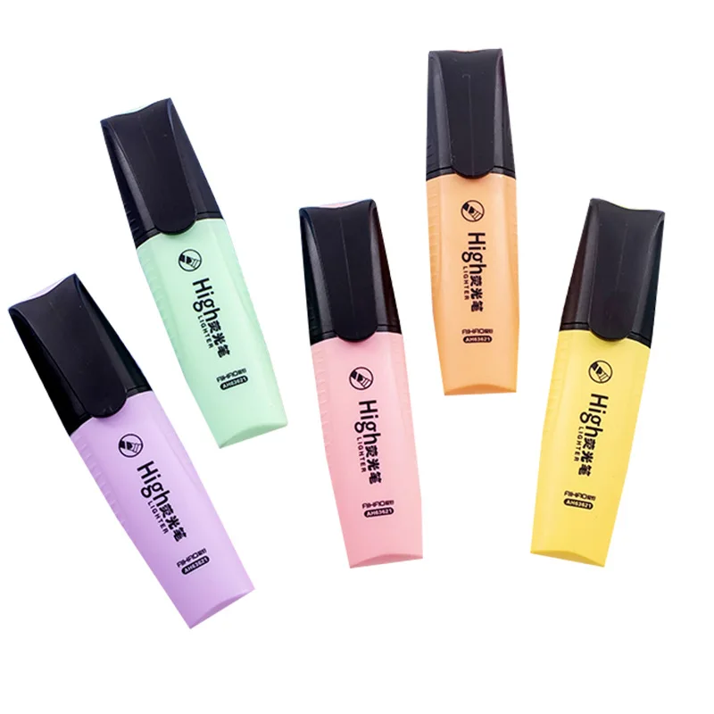 1pcs Macaroon Highlighter Cute Inclined Head Fluorescent Pen Kids Graffiti Marker Pen Bullet Joural Stationery Supplies
1pcs Macaroon Highlighter Cute Inclined Head Fluorescent Pen Kids Graffiti Marker Pen Bullet Joural Stationery Supplies
