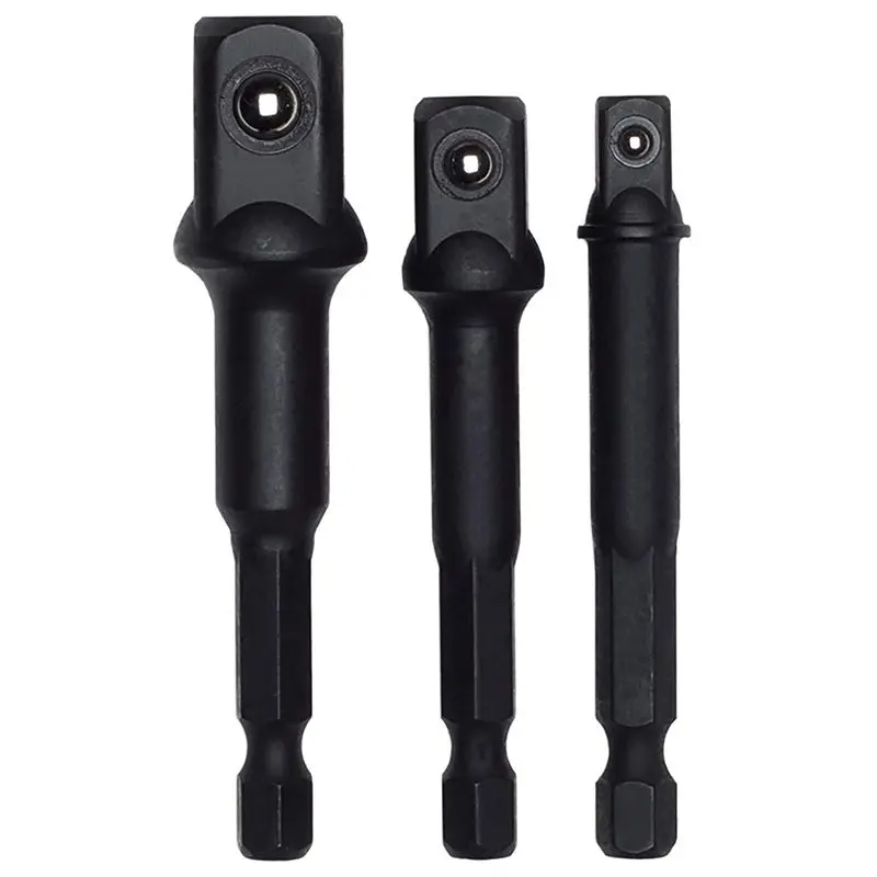 Impact Grade Socket Adapter/Extension Set | Turns Power Drill Into High Speed Nut Driver | 1/4 inch, 3/8 inch, and 1/2 inch Driv
Impact Grade Socket Adapter/Extension Set | Turns Power Drill Into High Speed Nut Driver | 1/4 inch, 3/8 inch, and 1/2 inch Driv