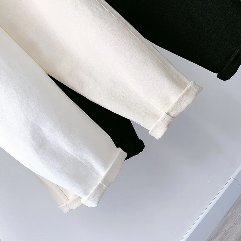 TIGENA Cotton Ankle Length Pants Women 2021 Spring Autumn Casual Loose High Waist Harem Pants Female Denim Jeans Pants Trousers
TIGENA Cotton Ankle Length Pants Women 2021 Spring Autumn Casual Loose High Waist Harem Pants Female Denim Jeans Pants Trousers