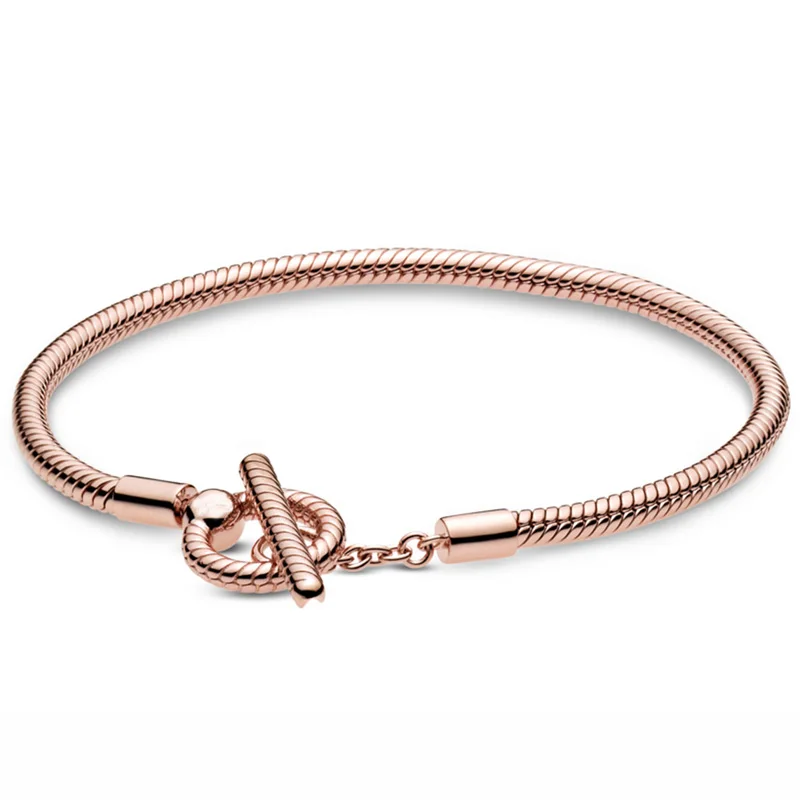 Rose Beads & Pave Crystal Ball Crown O T-bar Snake Chain Bracelet Fit Fashion Bangle 925 Sterling Silver Bead Charm DIY Jewelry
Rose Beads & Pave Crystal Ball Crown O T-bar Snake Chain Bracelet Fit Fashion Bangle 925 Sterling Silver Bead Charm DIY Jewelry