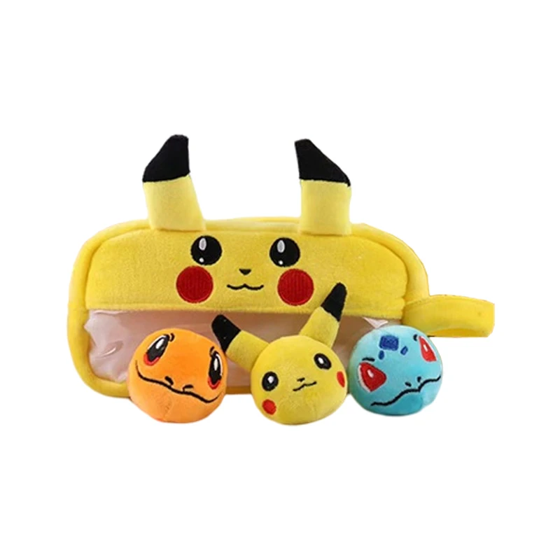 20cm Pokemon Cartoon Plush Toy Pikachu Anime Kawaii Soft Plush Doll Pen Bag Children Handbag Storage Bag Kids Christmas Gifts
20cm Pokemon Cartoon Plush Toy Pikachu Anime Kawaii Soft Plush Doll Pen Bag Children Handbag Storage Bag Kids Christmas Gifts