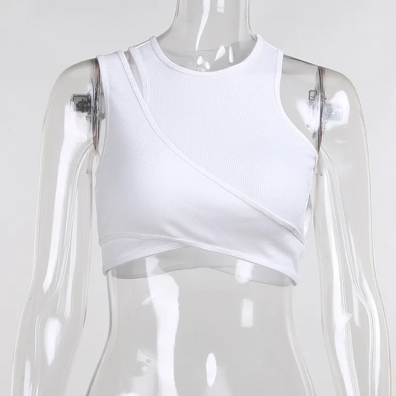 ArtSu 2 Pieces White Tank Top Women Summer Streetwear Sleeveless Basic Casual Tops Cotton Vest Female Sexy Crop Top Tees VE28097
ArtSu 2 Pieces White Tank Top Women Summer Streetwear Sleeveless Basic Casual Tops Cotton Vest Female Sexy Crop Top Tees VE28097